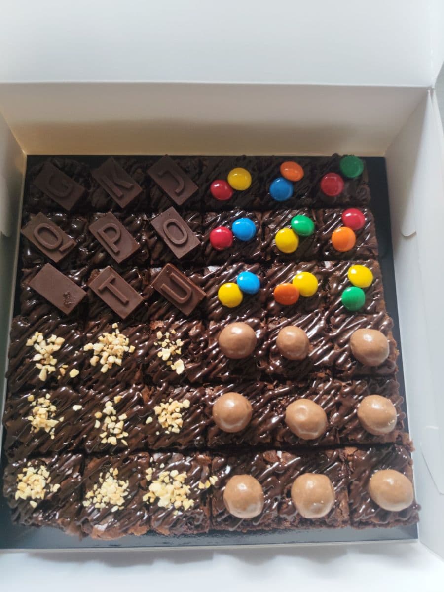 Brownie Custom Toppings